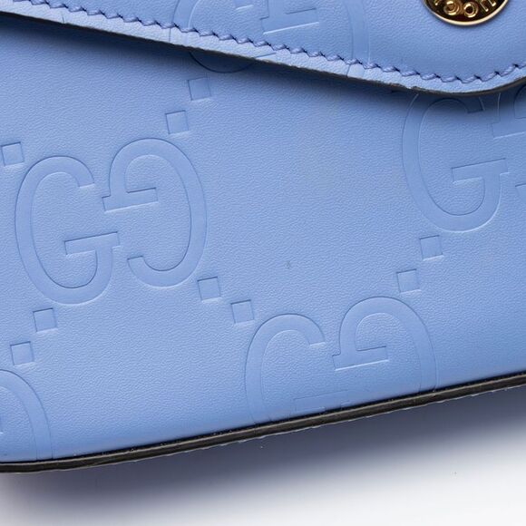 Gucci Jumbo GG Leather Mini Pochette - Picture 10 of 12